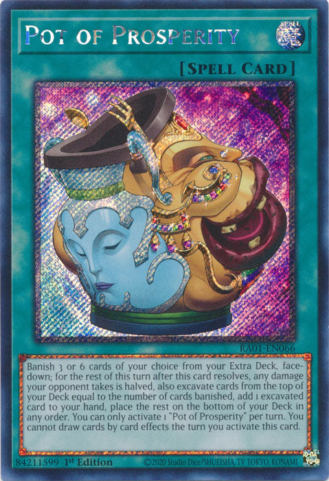[PLATINUM] Pot of Prosperity - RA01-EN066 - 1st Edition