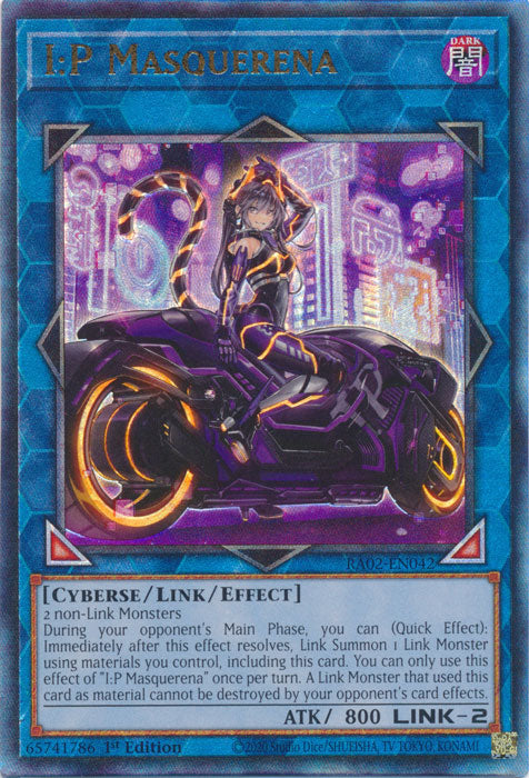 [ULTIMATE RARE] I:P Masquerena - RA02-EN042 - 1st Edition