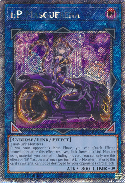 [PLATINUM RARE] I:P Masquerena - RA02-EN042 - 1st Edition