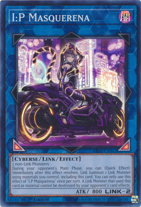 [SUPER RARE] I:P Masquerena - RA02-EN042 - 1st Edition