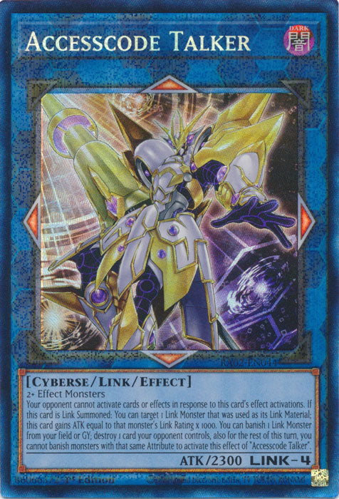 [COLLECTOR'S RARE] Accesscode Talker - RA02-EN044 - 1st Edition