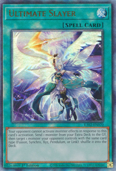 [ULTIMATE RARE] Ultimate Slayer - RA02-EN070 - 1st Edition