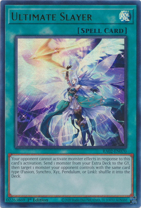 [ULTRA RARE] Ultimate Slayer - RA02-EN070 - 1st Edition