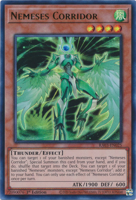 [ULTRA RARE] Nemeses Corridor - RA03-EN025 -  1st Edition