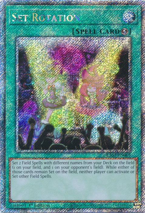 [QUARTER CENTURY SECRET RARE] Set Rotation - RA03-EN065 -  1st Edition