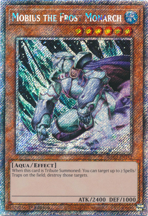 [PLATINUM] Mobius the Frost Monarch - RA03-EN142 -  1st Edition