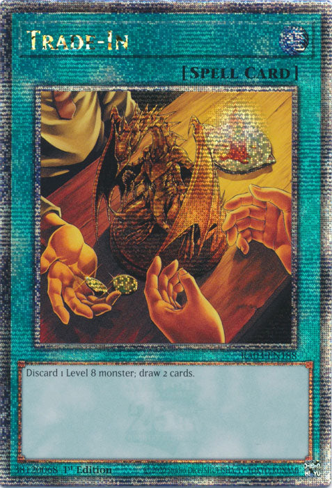[QUARTER CENTURY SECRET RARE] Trade-In - RA03-EN188 -  1st Edition