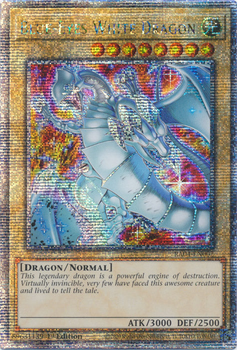 how rare is charizard pokemon card QUARTER CENTURY SECRET RARE] (A) Blue-Eyes White Dragon