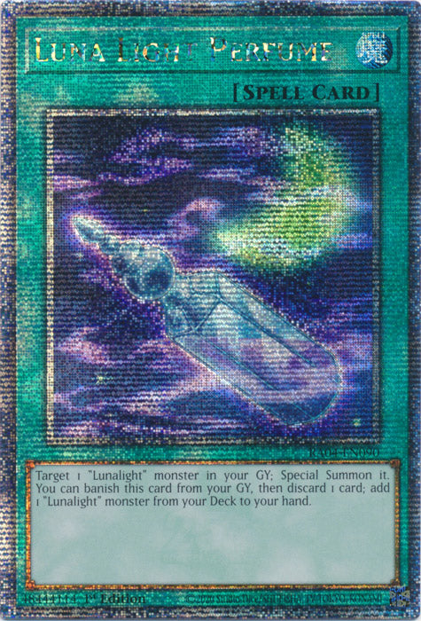 [QUARTER CENTURY SECRET RARE] Luna Light Perfume - RA04-EN090