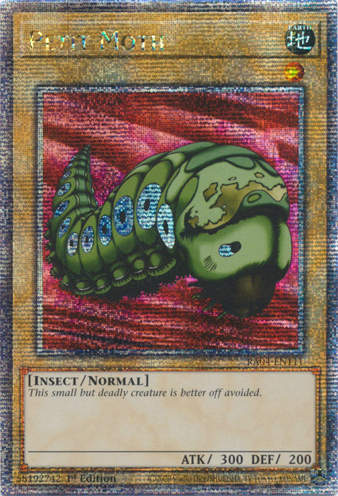 [QUARTER CENTURY SECRET RARE] Petit Moth - RA04-EN111