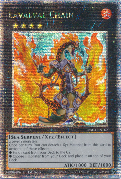 [QUARTER CENTURY SECRET RARE] Lavalval Chain - RA04-EN162