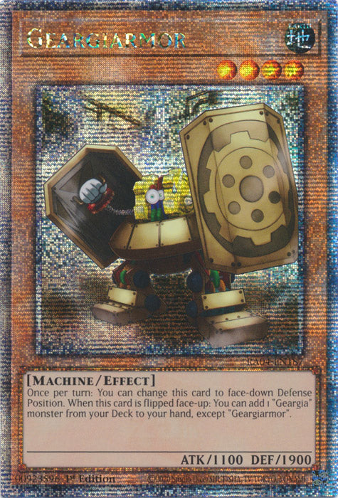 [QUARTER CENTURY SECRET RARE] Geargiarmor - RA04-EN187
