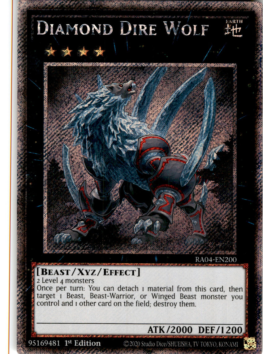 [PLATINUM] Diamond Dire Wolf - RA04-EN200