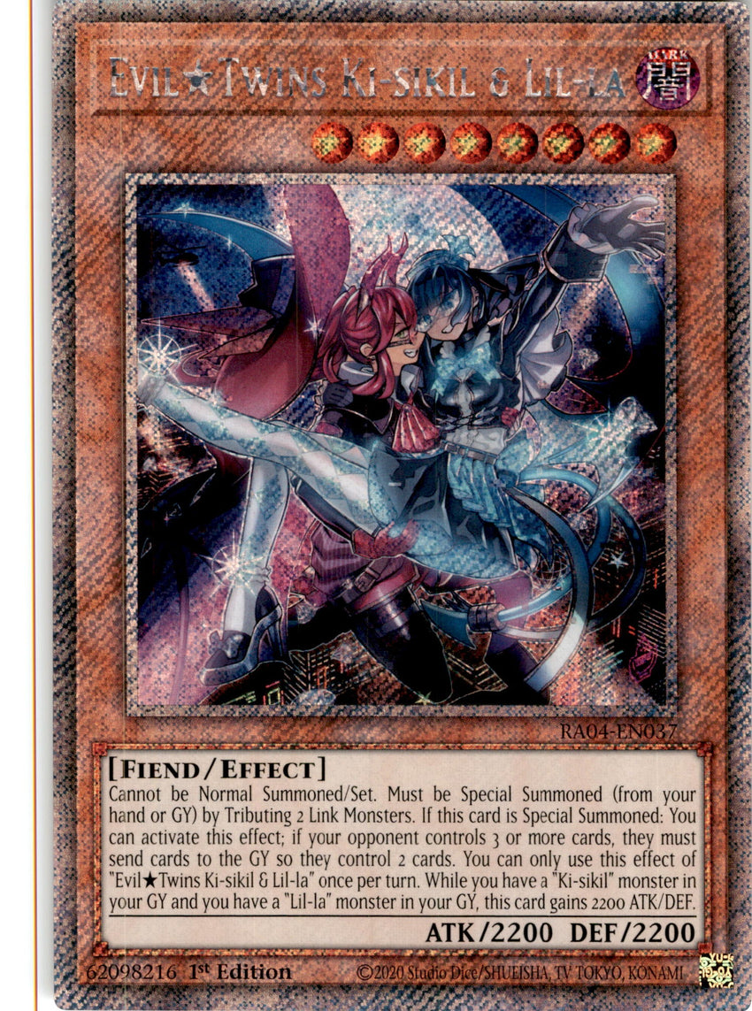 [PLATINUM] Evil?Twins Ki-sikil & Lil-la - RA04-EN037