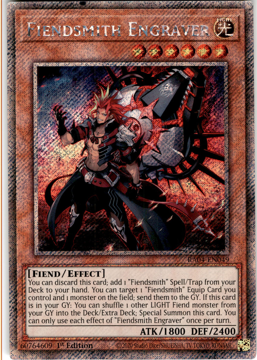[PLATINUM] Fiendsmith Engraver - RA04-EN049