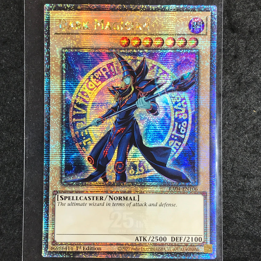 [QUARTER CENTURY SECRET RARE] (C) Dark Magician - RA04-EN106 (C)