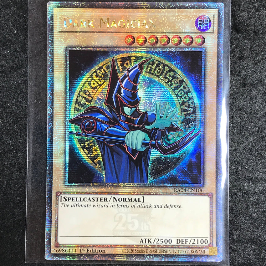 [QUARTER CENTURY SECRET RARE] (E) Dark Magician - RA04-EN106 (E)
