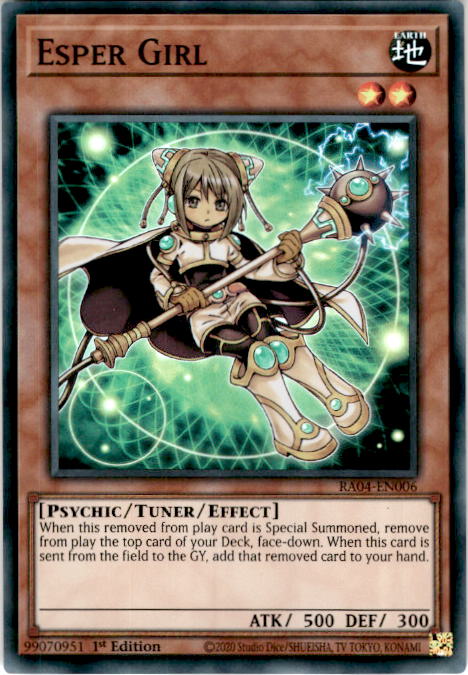 [SUPER RARE] Esper Girl - RA04-EN006