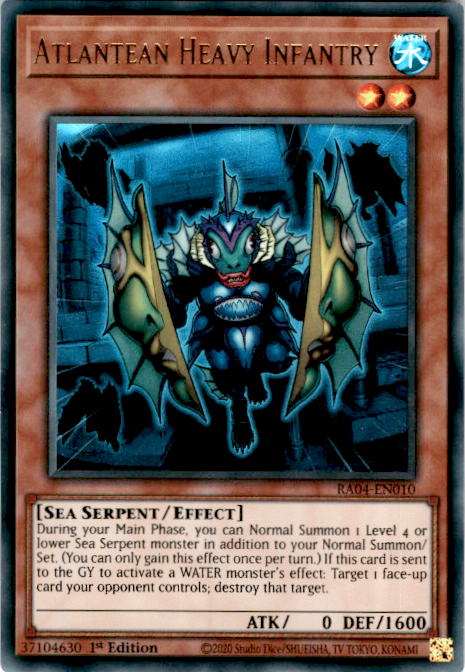 [ULTRA RARE] Atlantean Heavy Infantry - RA04-EN010