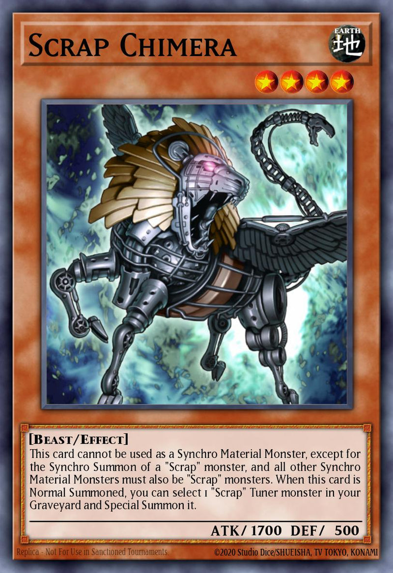 [SUPER RARE]  Scrap Chimera - RA05-EN005 - 1st Edition