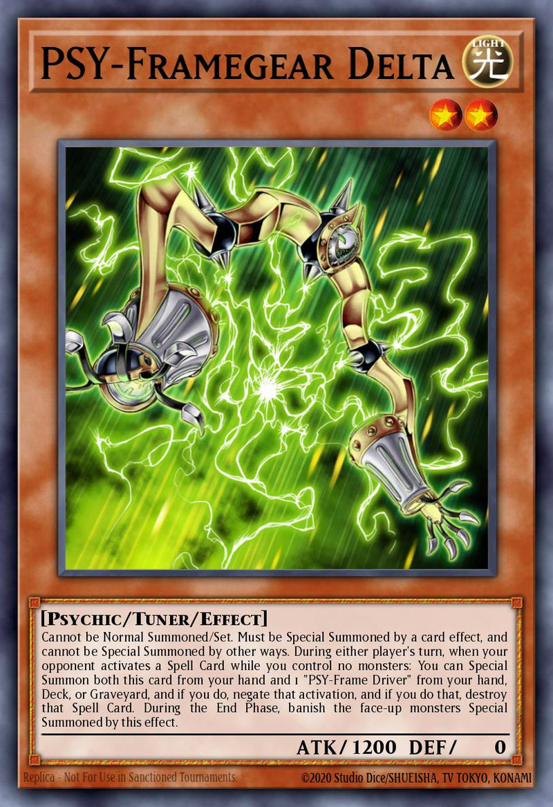 [ULTRA RARE]  PSY-Framegear Delta - RA05-EN007 - 1st Edition
