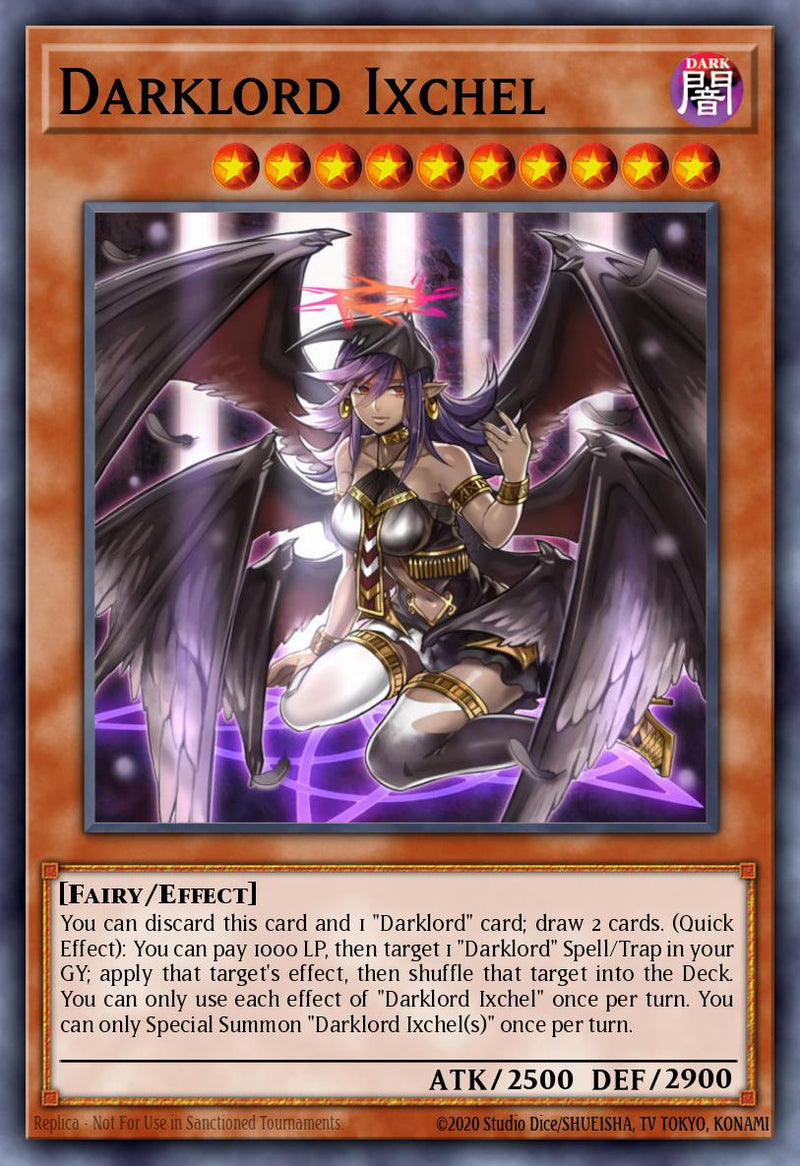 [ULTIMATE RARE]  Darklord Ixchel - RA05-EN010 - 1st Edition