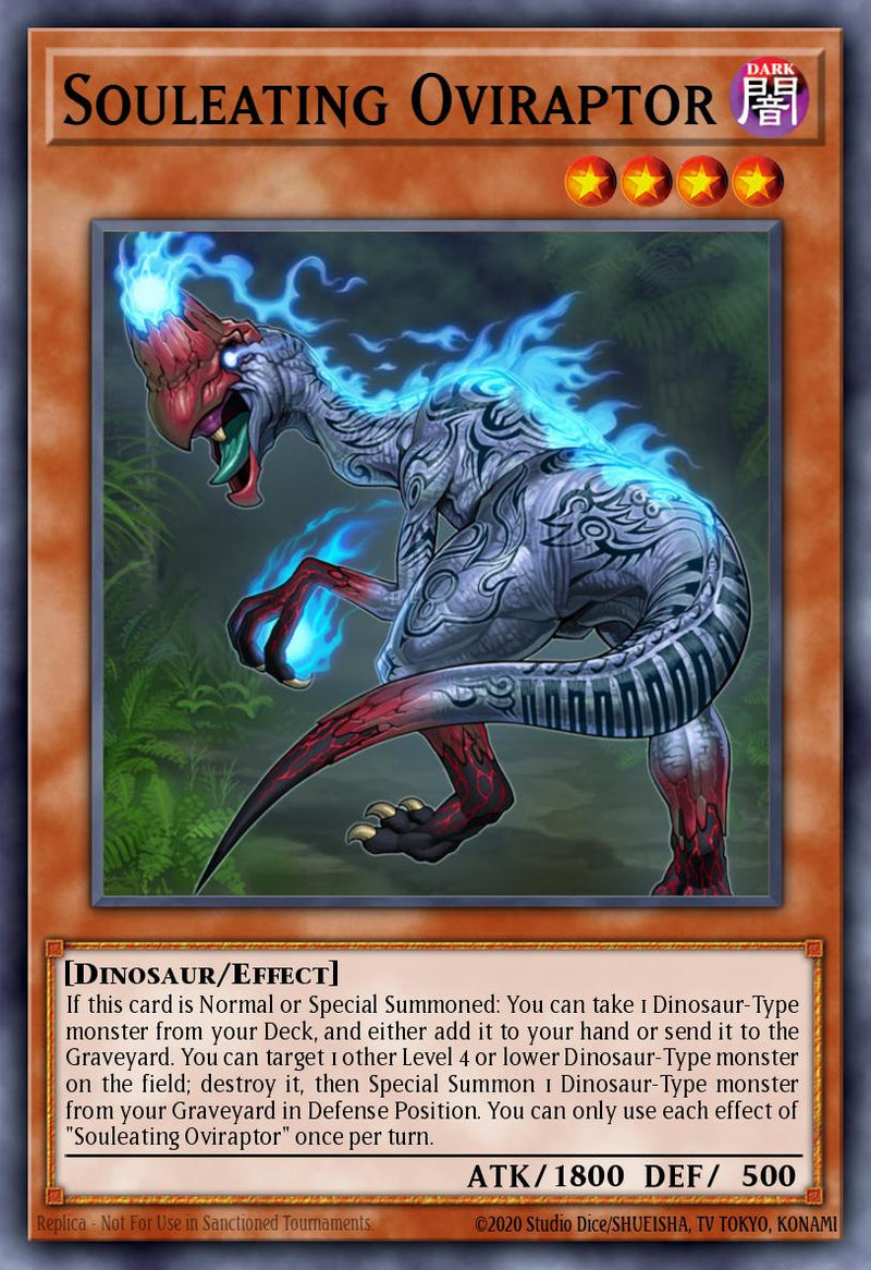 [ULTRA RARE]  Souleating Oviraptor - RA05-EN011 - 1st Edition