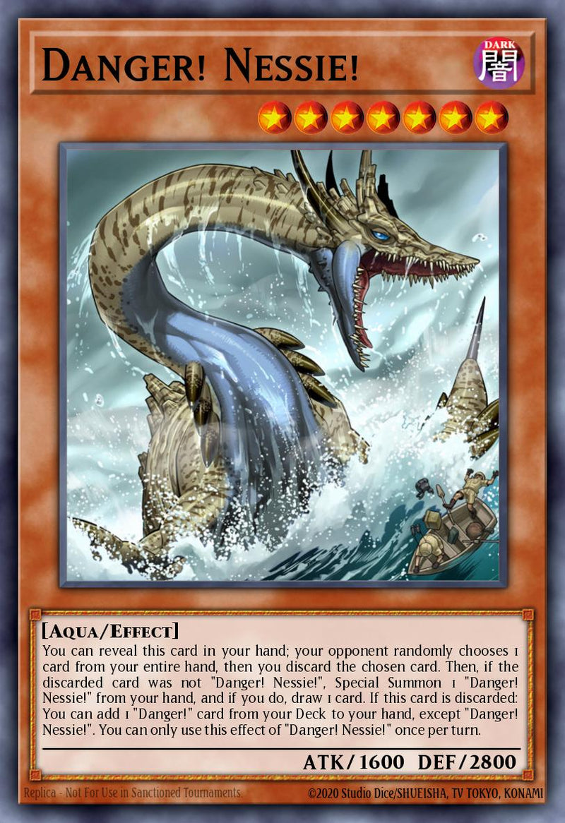[COLLECTOR'S RARE]  Danger! Nessie! - RA05-EN012 - 1st Edition