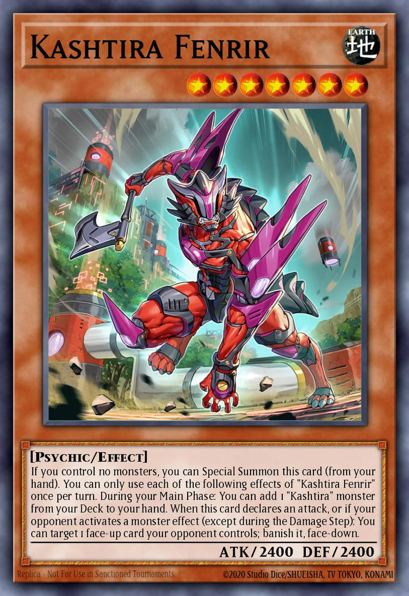 [PLATINUM]  Kashtira Fenrir - RA05-EN024 - 1st Edition