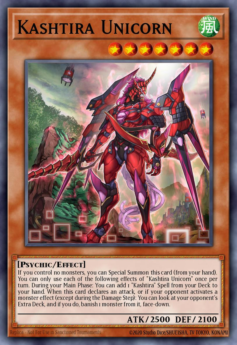 [PLATINUM]  Kashtira Unicorn - RA05-EN025 - 1st Edition