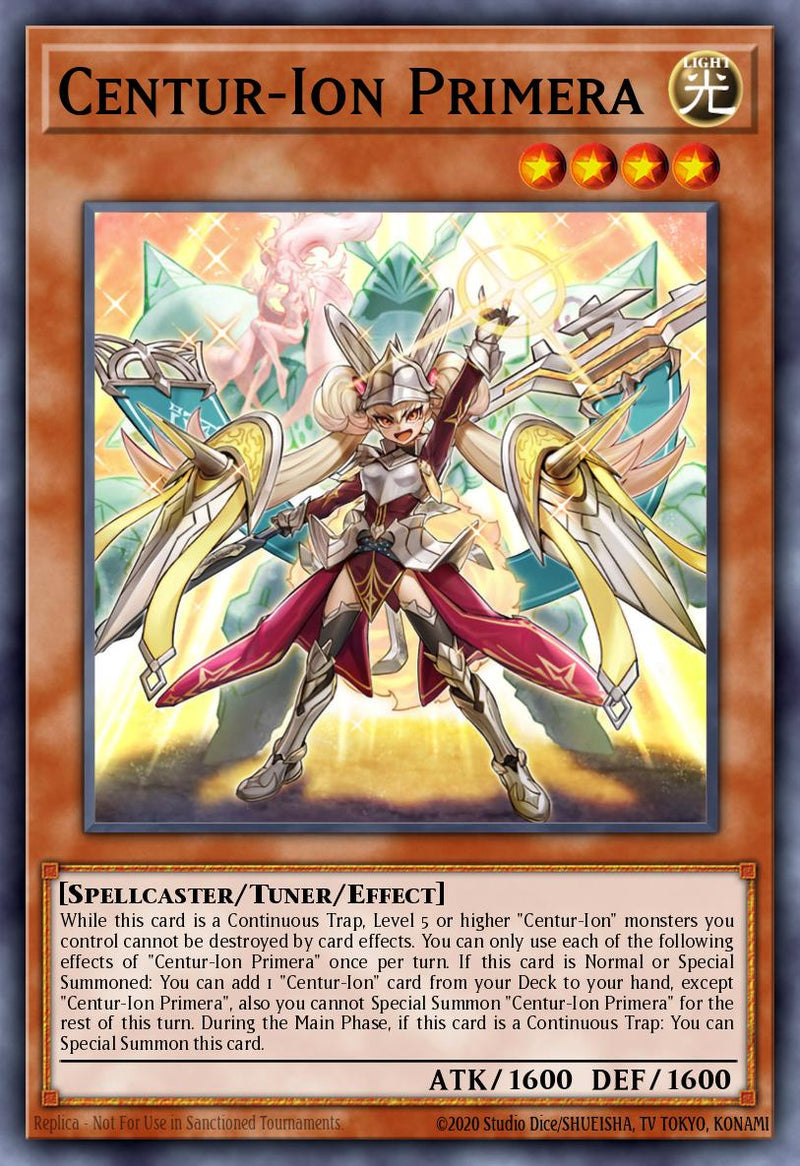 [ULTIMATE RARE]  Centur-Ion Primera - RA05-EN030 - 1st Edition