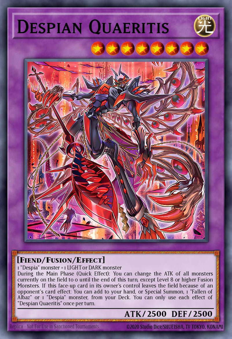 [SECRET RARE]  Despian Quaeritis - RA05-EN036 - 1st Edition