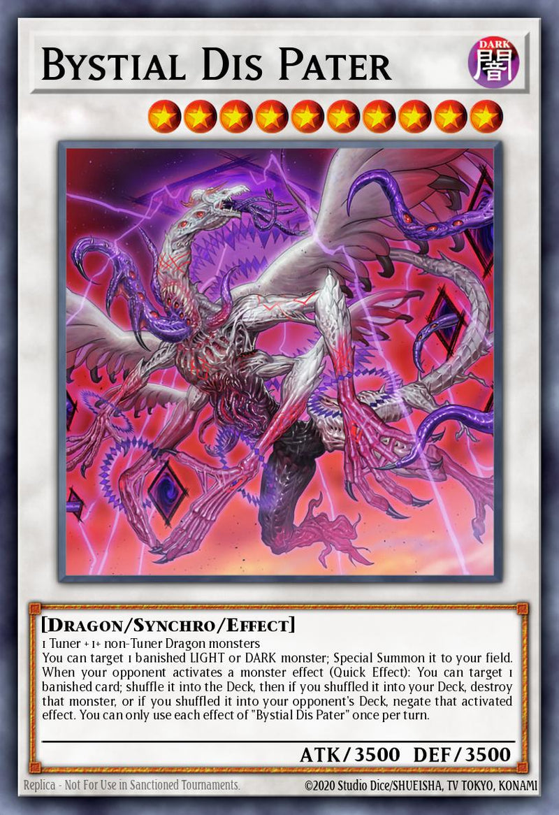 [ULTIMATE RARE]  Bystial Dis Pater - RA05-EN041 - 1st Edition