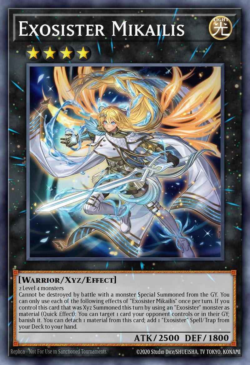 [ULTIMATE RARE]  Exosister Mikailis - RA05-EN050 - 1st Edition