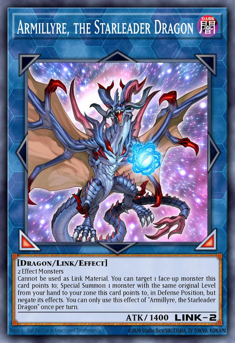 [PLATINUM]  Armillyre, the Starleader Dragon - RA05-EN055 - 1st Edition