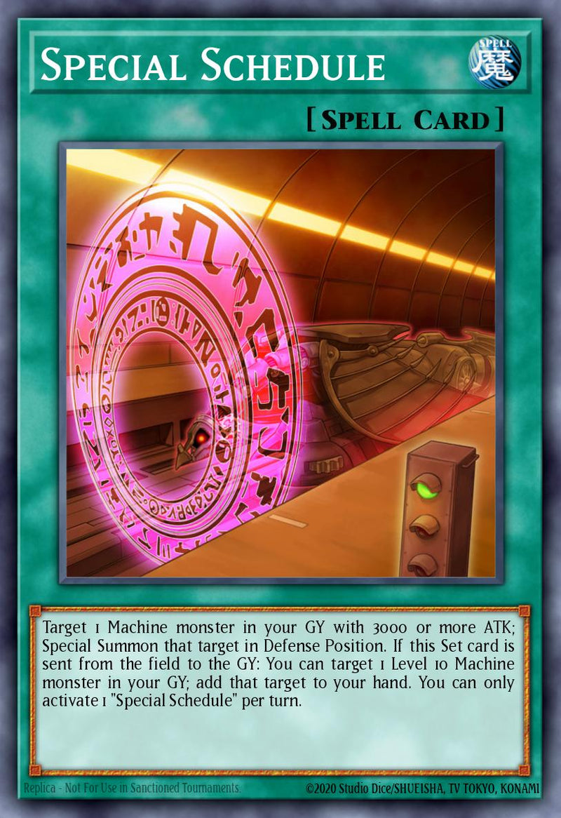 [ULTRA RARE]  Special Schedule - RA05-EN060 - 1st Edition