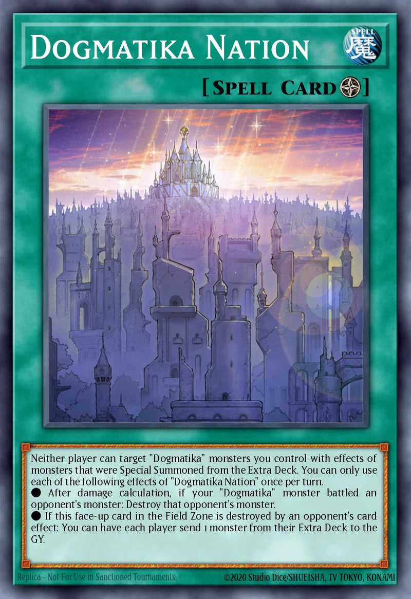 [PLATINUM]  Dogmatika Nation - RA05-EN066 - 1st Edition