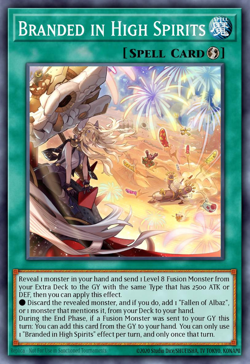 [ULTRA RARE]  Branded in High Spirits - RA05-EN067 - 1st Edition