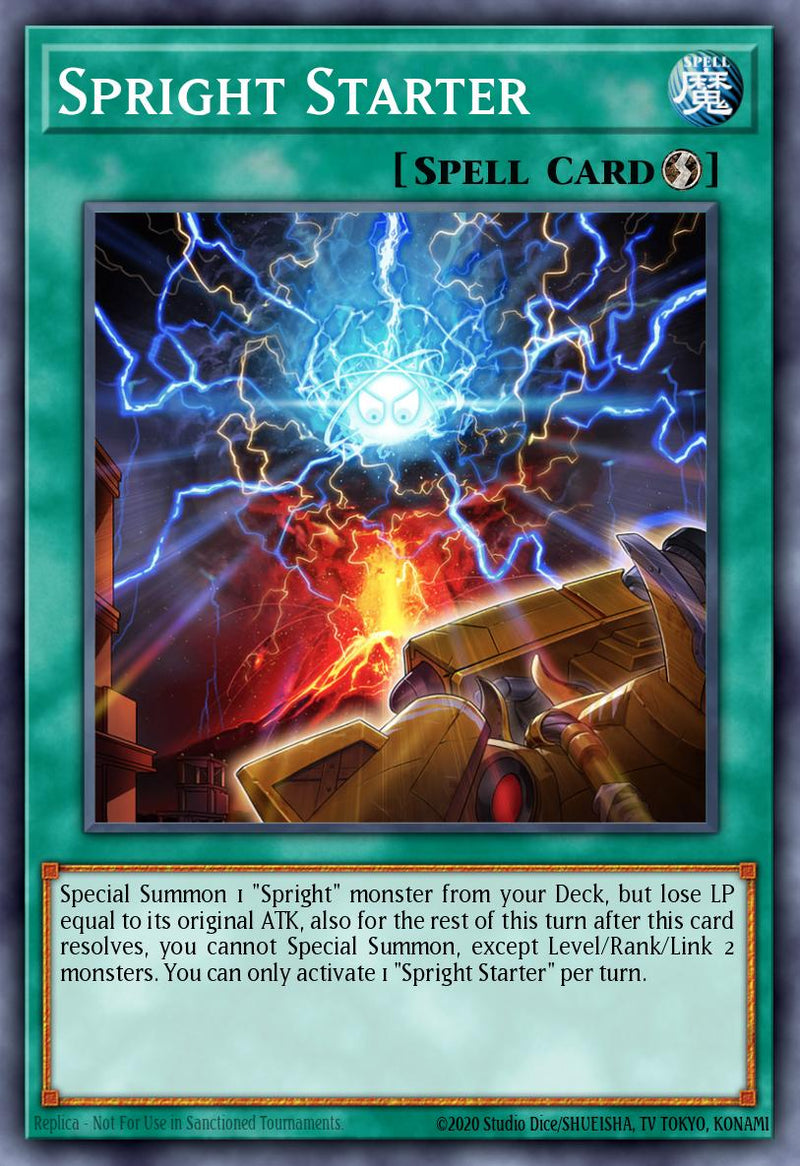[SECRET RARE]  Spright Starter - RA05-EN068 - 1st Edition