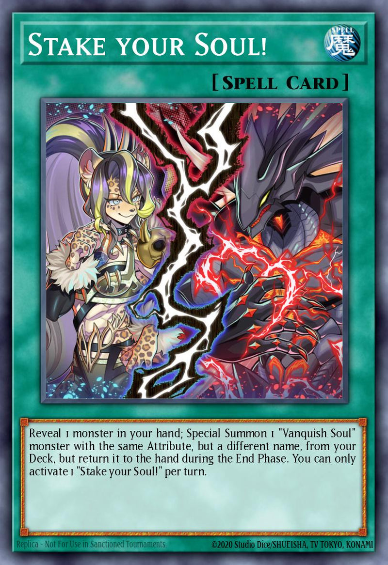 [ULTIMATE RARE]  Stake your Soul! - RA05-EN069 - 1st Edition