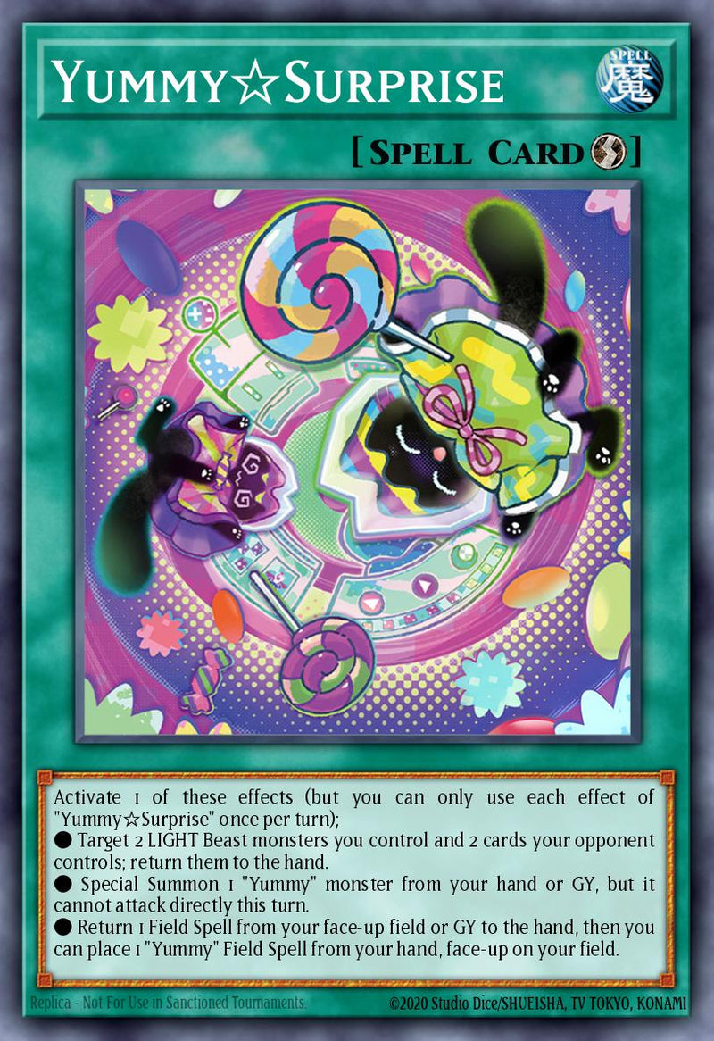 [SUPER RARE]  Yummy?Surprise - RA05-EN074 - 1st Edition