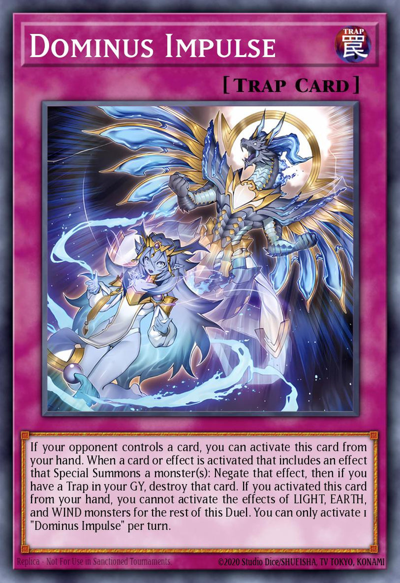 [ULTIMATE RARE]  Dominus Impulse - RA05-EN080 - 1st Edition