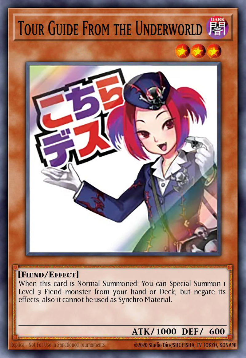 [ULTRA RARE]  Tour Guide From the Underworld (STAMP) - RA05-EN090 - 1st Edition