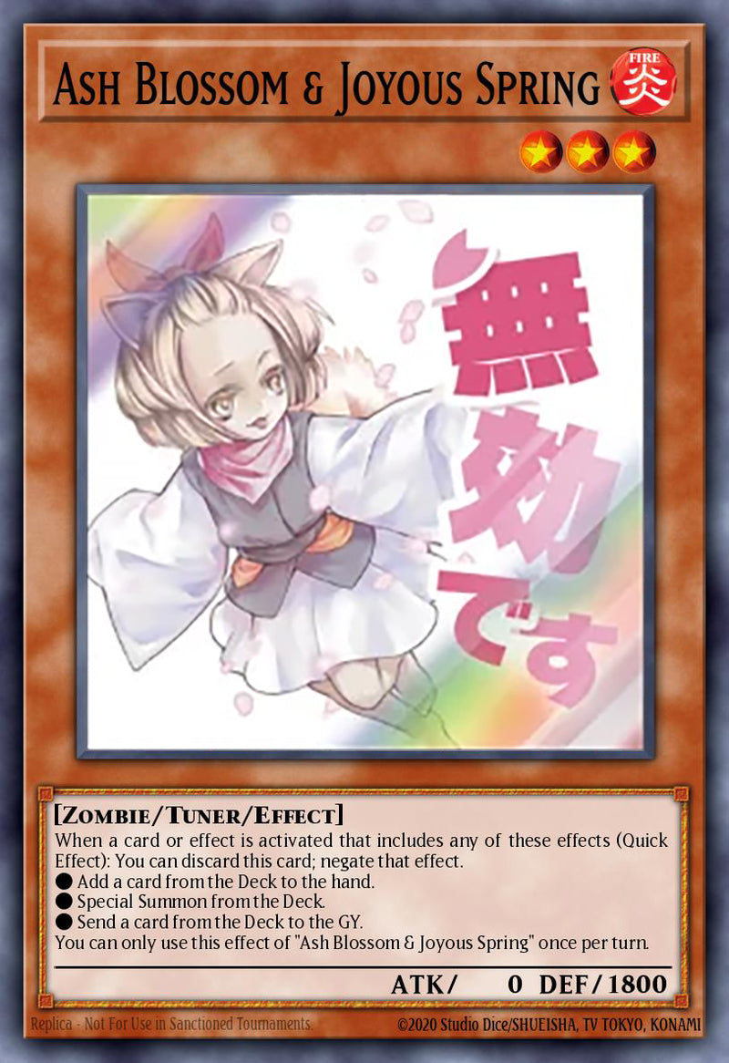 [ULTRA RARE]  Ash Blossom & Joyous Spring (STAMP) - RA05-EN091 - 1st Edition