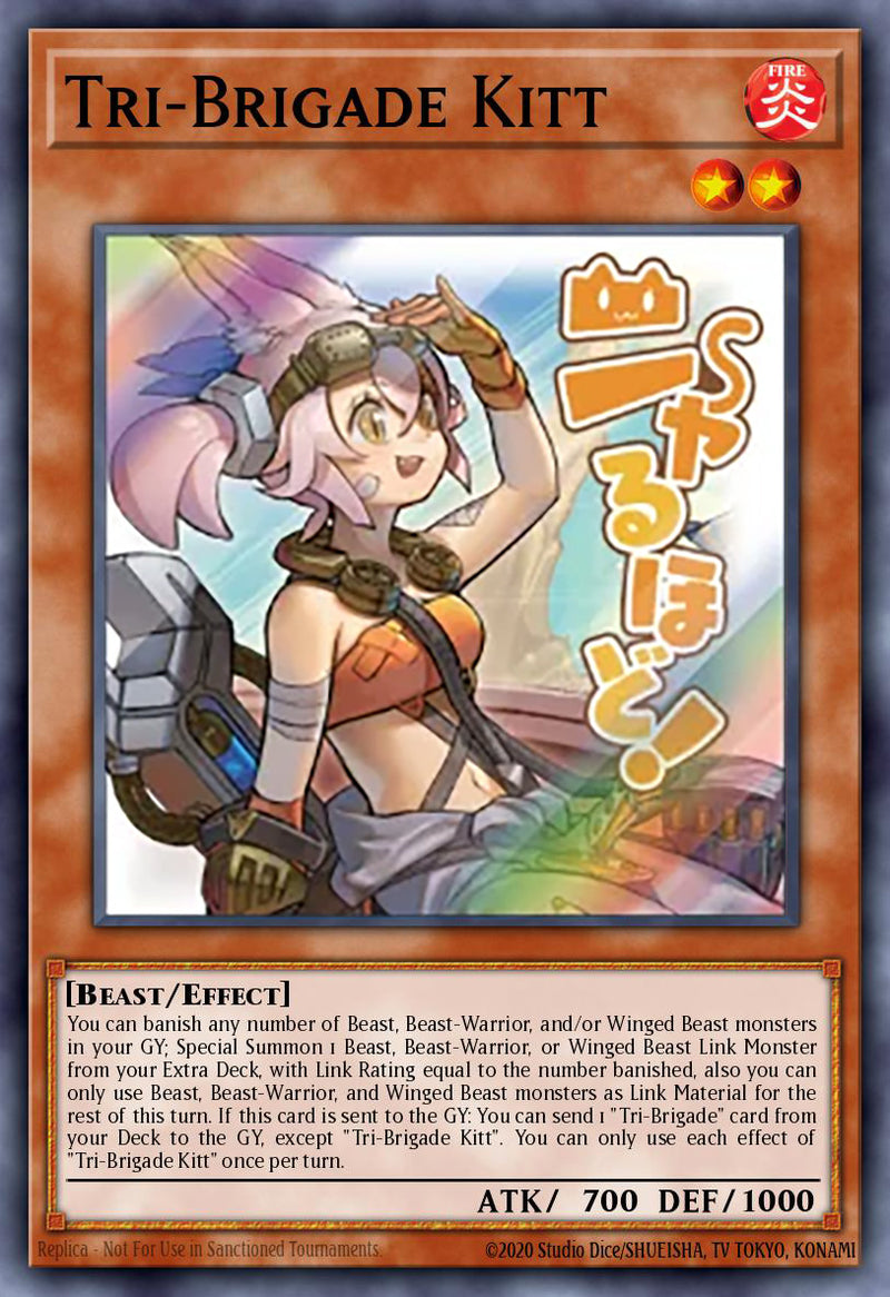[ULTRA RARE]  Tri-Brigade Kitt (STAMP) - RA05-EN098 - 1st Edition