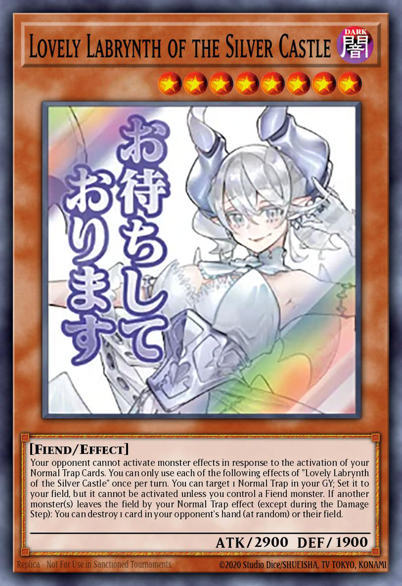[ULTRA RARE]  Lovely Labrynth of the Silver Castle (STAMP) - RA05-EN099 - 1st Edition