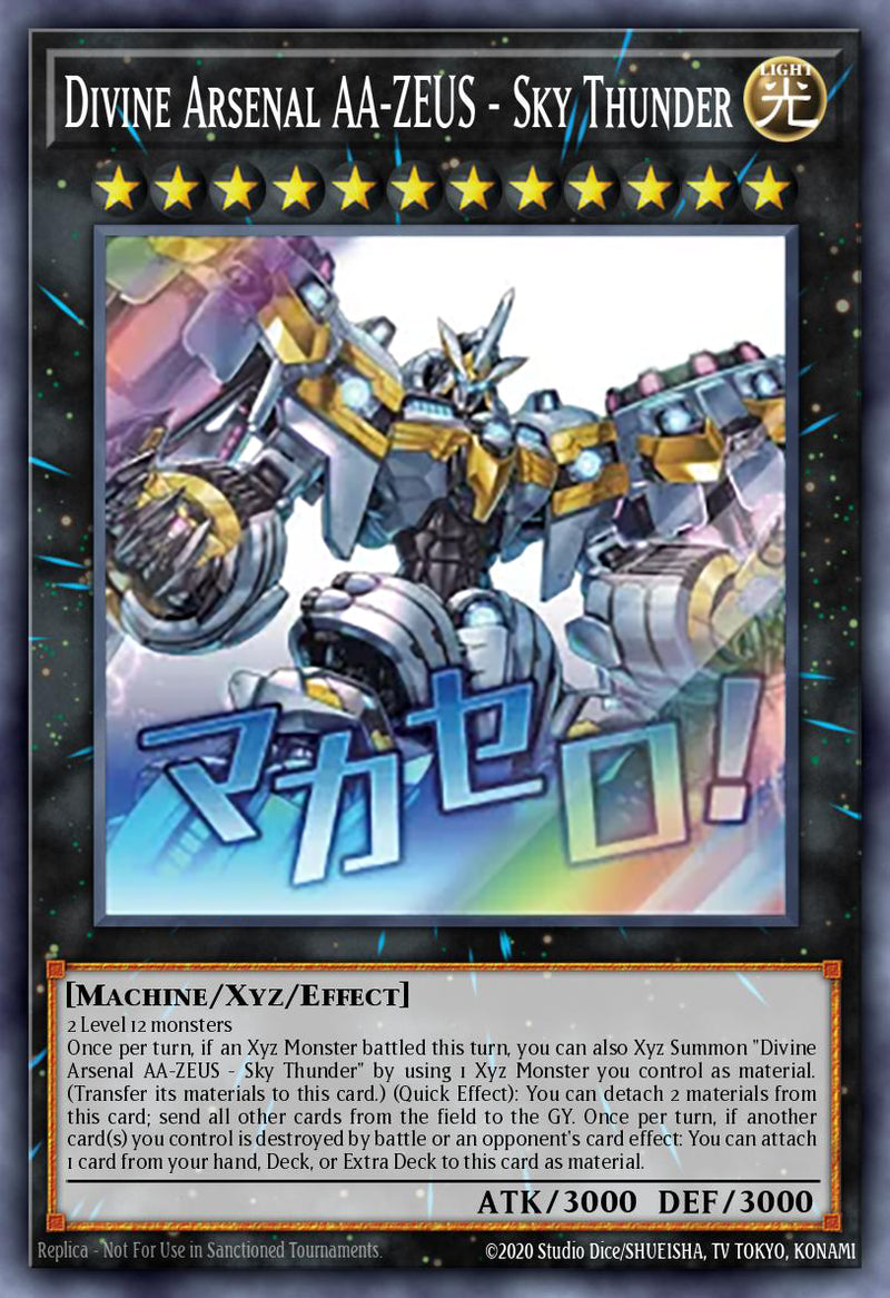 [ULTRA RARE]  Divine Arsenal AA-ZEUS - Sky Thunder (STAMP) - RA05-EN103 - 1st Edition