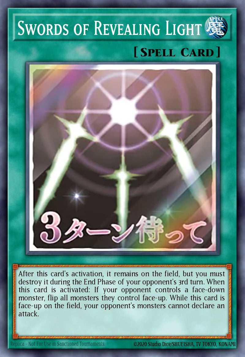 [ULTRA RARE]  Swords of Revealing Light (STAMP) - RA05-EN109 - 1st Edition