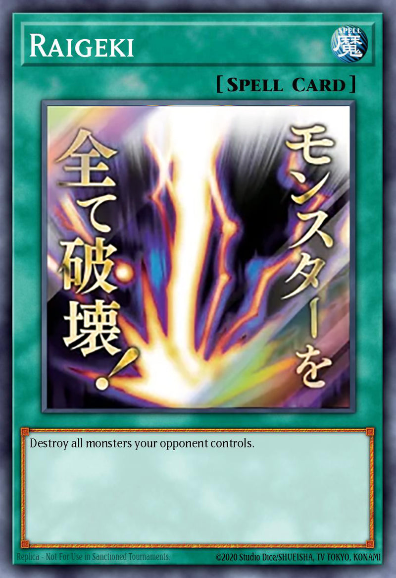[ULTRA RARE]  Raigeki (STAMP) - RA05-EN110 - 1st Edition