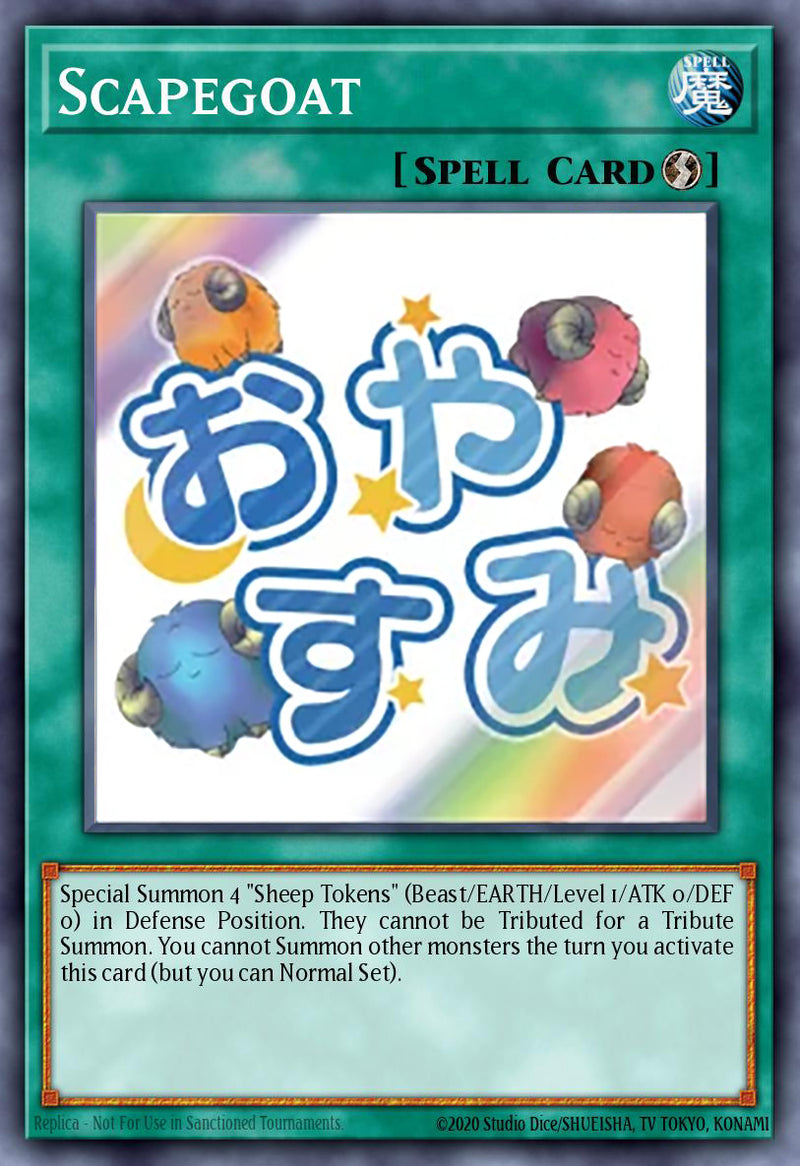[ULTRA RARE]  Scapegoat (STAMP) - RA05-EN111 - 1st Edition
